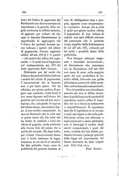 Il diritto commerciale rivista periodica e critica di giurisprudenza e legislazione