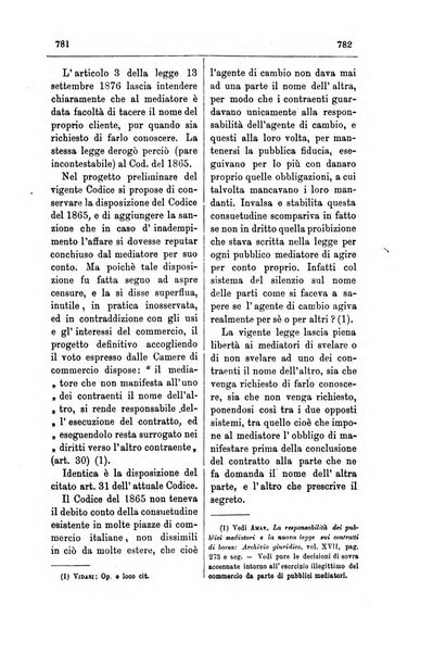 Il diritto commerciale rivista periodica e critica di giurisprudenza e legislazione