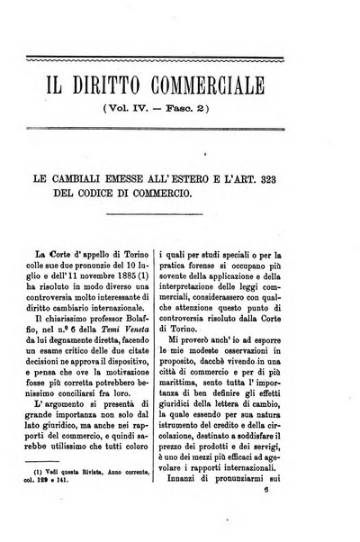 Il diritto commerciale rivista periodica e critica di giurisprudenza e legislazione