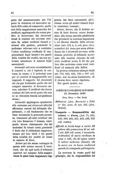 Il diritto commerciale rivista periodica e critica di giurisprudenza e legislazione