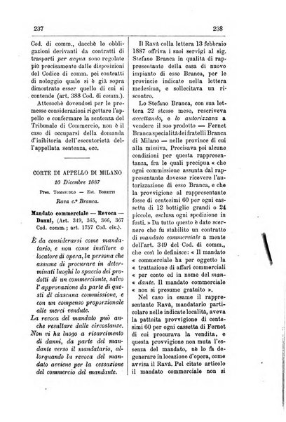 Il diritto commerciale rivista periodica e critica di giurisprudenza e legislazione