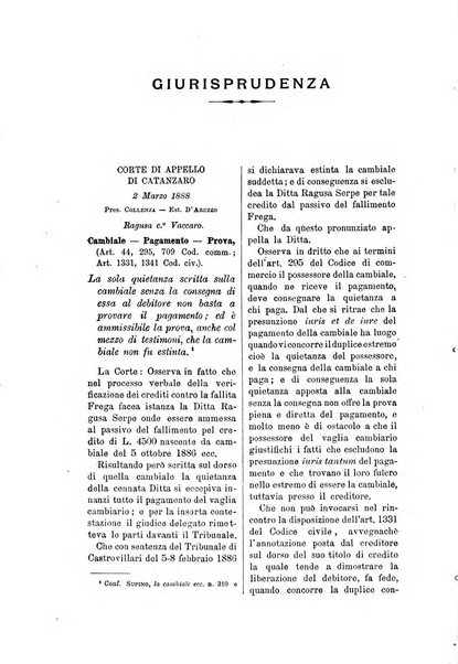 Il diritto commerciale rivista periodica e critica di giurisprudenza e legislazione