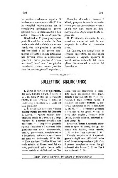 Il diritto commerciale rivista periodica e critica di giurisprudenza e legislazione