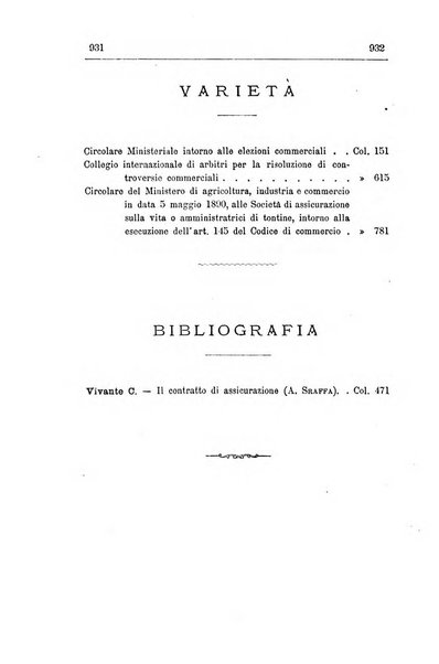 Il diritto commerciale rivista periodica e critica di giurisprudenza e legislazione