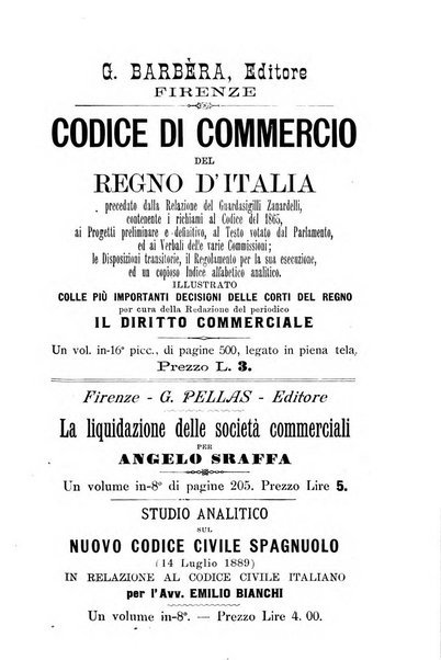 Il diritto commerciale rivista periodica e critica di giurisprudenza e legislazione