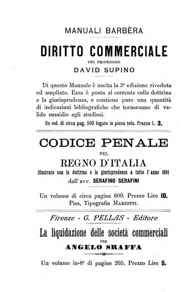 Il diritto commerciale rivista periodica e critica di giurisprudenza e legislazione