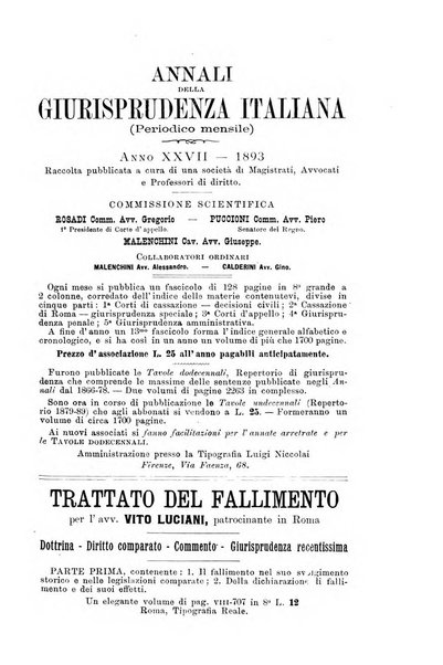 Il diritto commerciale rivista periodica e critica di giurisprudenza e legislazione