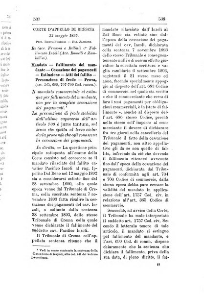 Il diritto commerciale rivista periodica e critica di giurisprudenza e legislazione