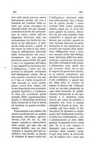 Il diritto commerciale rivista periodica e critica di giurisprudenza e legislazione