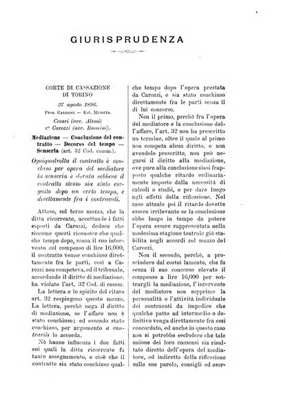 Il diritto commerciale rivista periodica e critica di giurisprudenza e legislazione