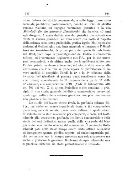 Il diritto commerciale rivista periodica e critica di giurisprudenza e legislazione