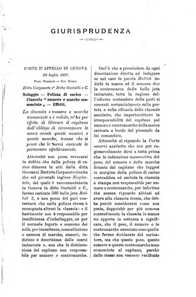 Il diritto commerciale rivista periodica e critica di giurisprudenza e legislazione