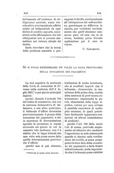 Il diritto commerciale rivista periodica e critica di giurisprudenza e legislazione