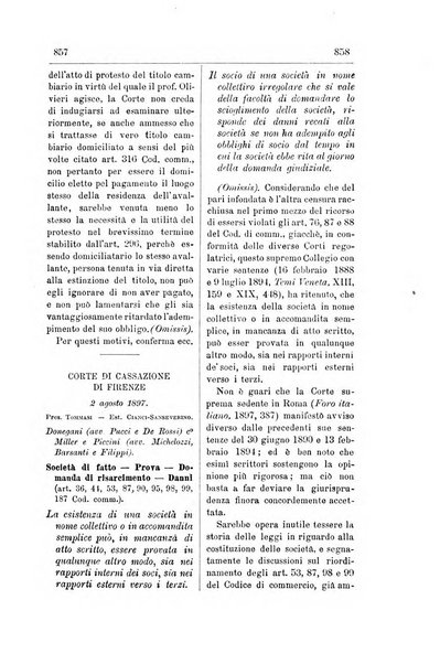 Il diritto commerciale rivista periodica e critica di giurisprudenza e legislazione