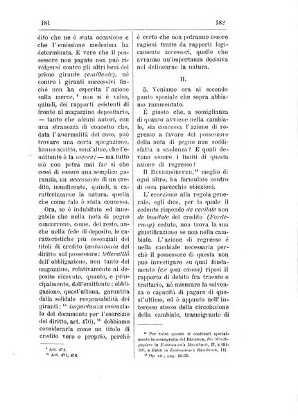 Il diritto commerciale rivista periodica e critica di giurisprudenza e legislazione