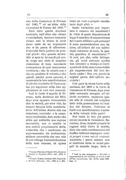 Il diritto commerciale rivista periodica e critica di giurisprudenza e legislazione