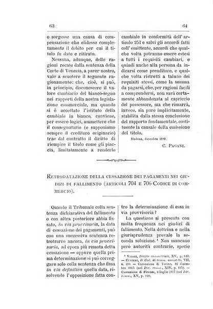 Il diritto commerciale rivista periodica e critica di giurisprudenza e legislazione