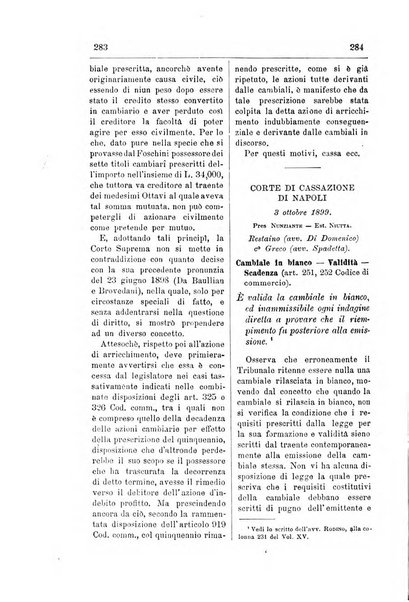 Il diritto commerciale rivista periodica e critica di giurisprudenza e legislazione