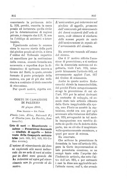 Il diritto commerciale rivista periodica e critica di giurisprudenza e legislazione