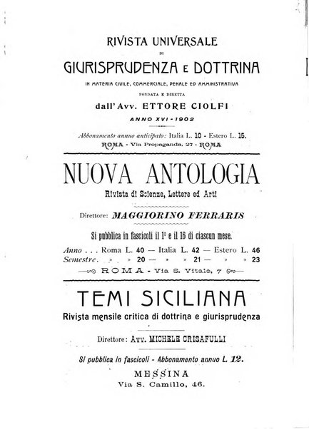 Il diritto commerciale rivista periodica e critica di giurisprudenza e legislazione