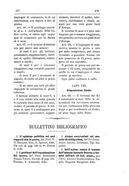 Il diritto commerciale rivista periodica e critica di giurisprudenza e legislazione