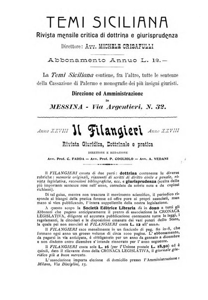 Il diritto commerciale rivista periodica e critica di giurisprudenza e legislazione