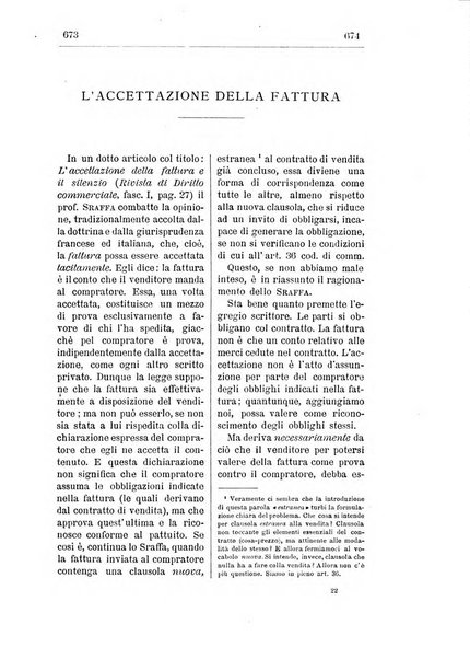 Il diritto commerciale rivista periodica e critica di giurisprudenza e legislazione