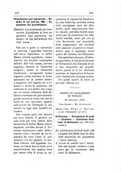 Il diritto commerciale rivista periodica e critica di giurisprudenza e legislazione