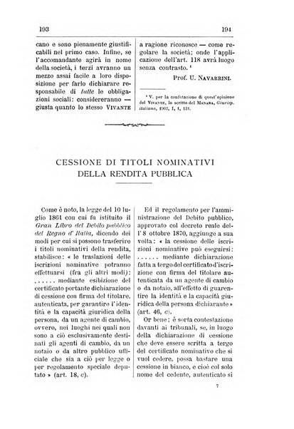 Il diritto commerciale rivista periodica e critica di giurisprudenza e legislazione