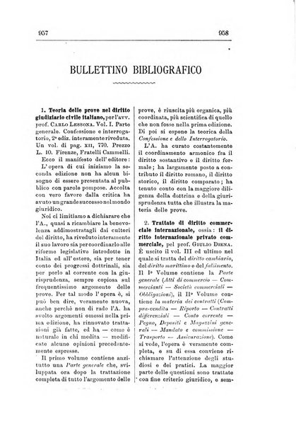 Il diritto commerciale rivista periodica e critica di giurisprudenza e legislazione