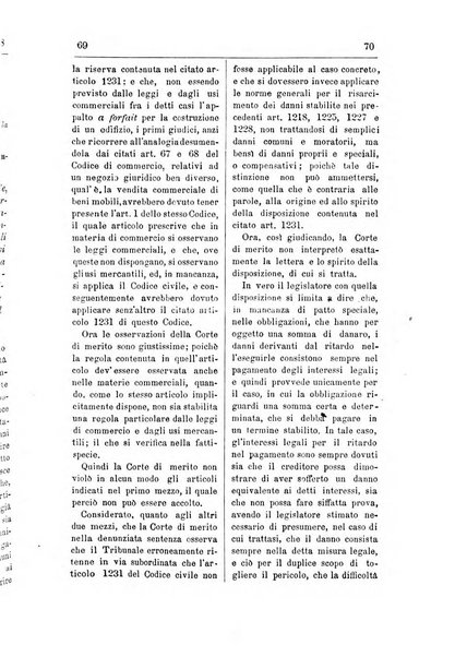 Il diritto commerciale rivista periodica e critica di giurisprudenza e legislazione