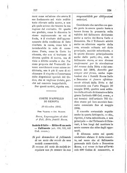 Il diritto commerciale rivista periodica e critica di giurisprudenza e legislazione