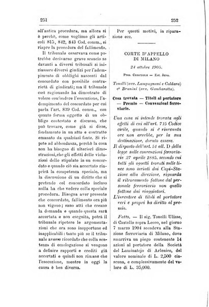 Il diritto commerciale rivista periodica e critica di giurisprudenza e legislazione