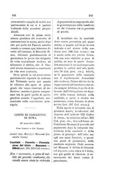 Il diritto commerciale rivista periodica e critica di giurisprudenza e legislazione