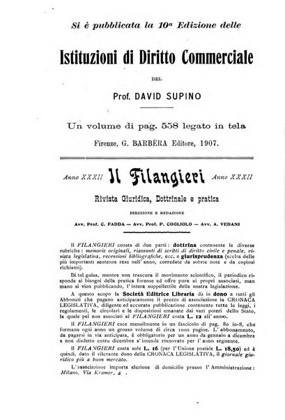 Il diritto commerciale rivista periodica e critica di giurisprudenza e legislazione