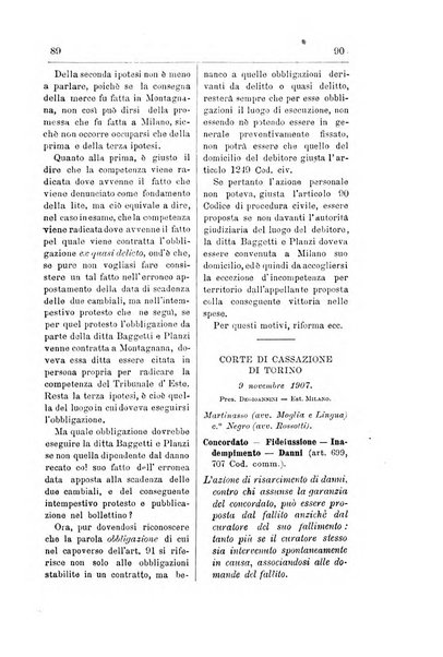 Il diritto commerciale rivista periodica e critica di giurisprudenza e legislazione