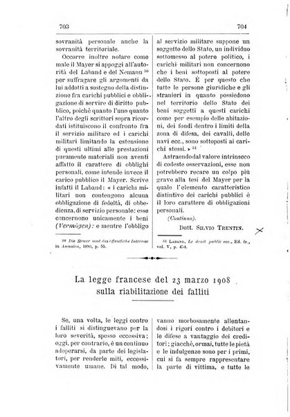 Il diritto commerciale rivista periodica e critica di giurisprudenza e legislazione