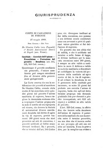 Il diritto commerciale rivista periodica e critica di giurisprudenza e legislazione