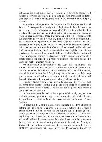 Il diritto commerciale rivista periodica e critica di giurisprudenza e legislazione