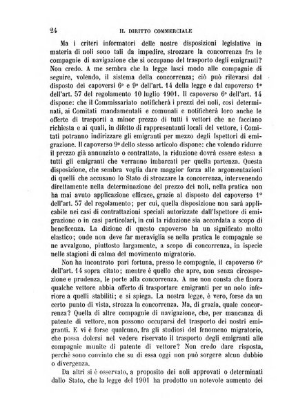 Il diritto commerciale rivista periodica e critica di giurisprudenza e legislazione