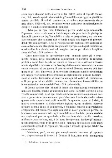 Il diritto commerciale rivista periodica e critica di giurisprudenza e legislazione