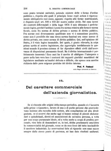 Il diritto commerciale rivista periodica e critica di giurisprudenza e legislazione