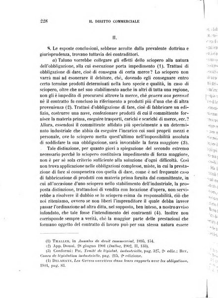 Il diritto commerciale rivista periodica e critica di giurisprudenza e legislazione