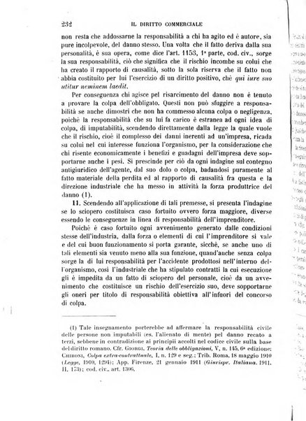 Il diritto commerciale rivista periodica e critica di giurisprudenza e legislazione