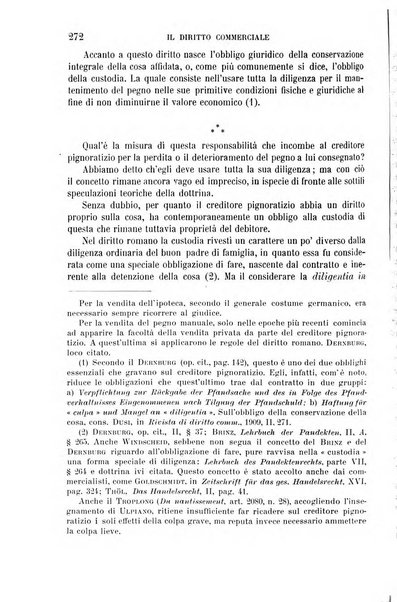 Il diritto commerciale rivista periodica e critica di giurisprudenza e legislazione