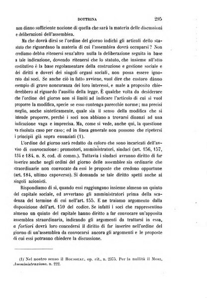 Il diritto commerciale rivista periodica e critica di giurisprudenza e legislazione