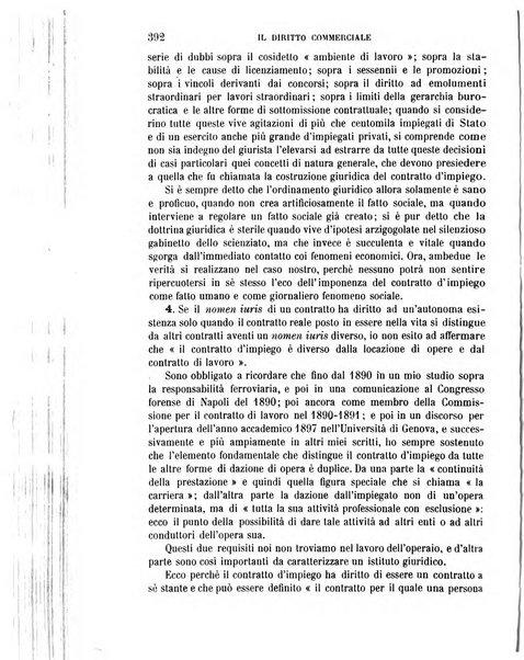 Il diritto commerciale rivista periodica e critica di giurisprudenza e legislazione