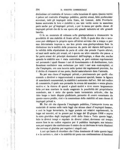 Il diritto commerciale rivista periodica e critica di giurisprudenza e legislazione