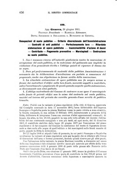 Il diritto commerciale rivista periodica e critica di giurisprudenza e legislazione