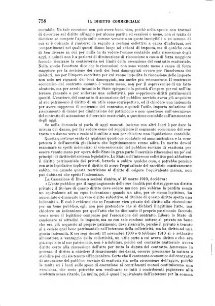 Il diritto commerciale rivista periodica e critica di giurisprudenza e legislazione